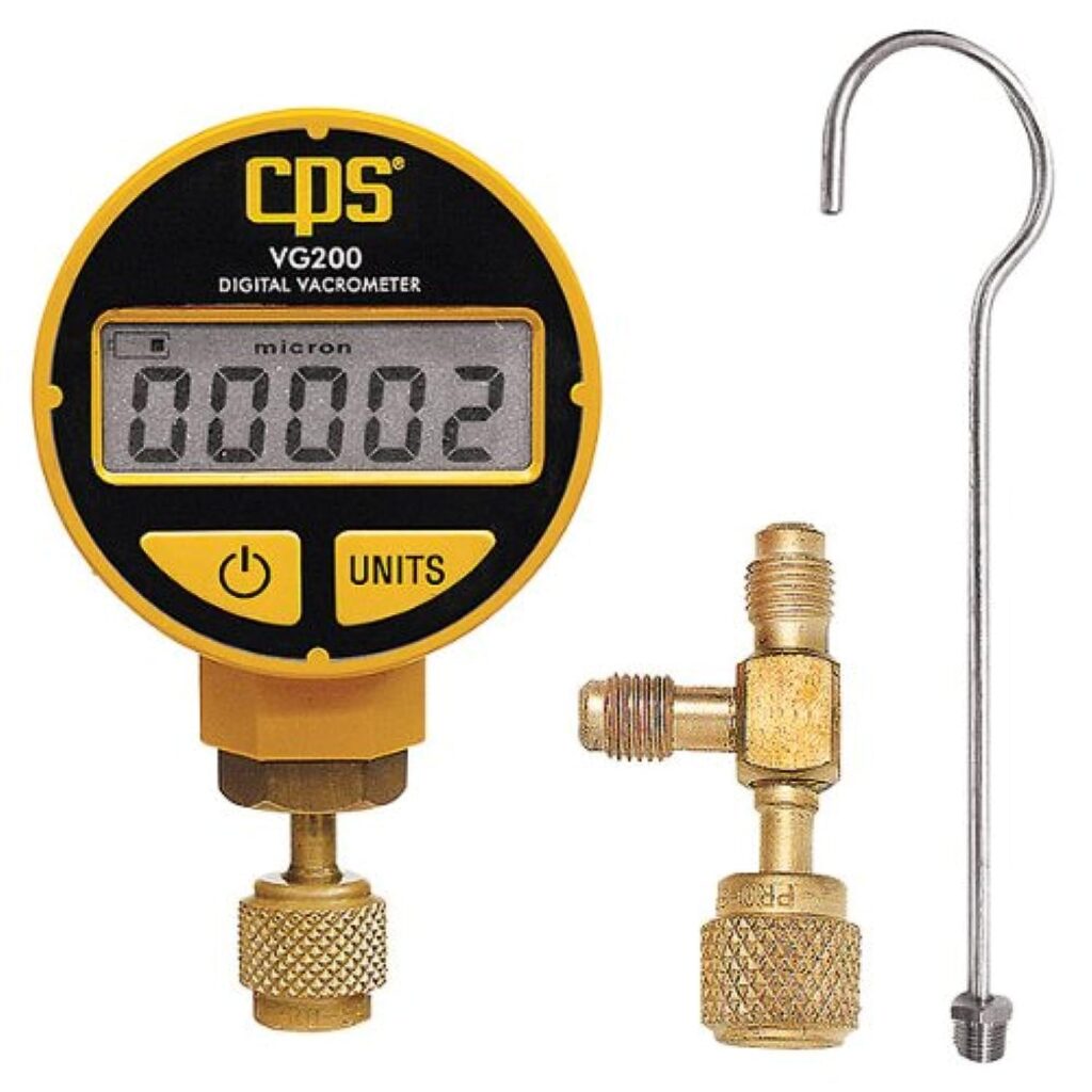 CPS-AO-42500-08 Products VG200 Portable Digital Vacuum Gauge Review