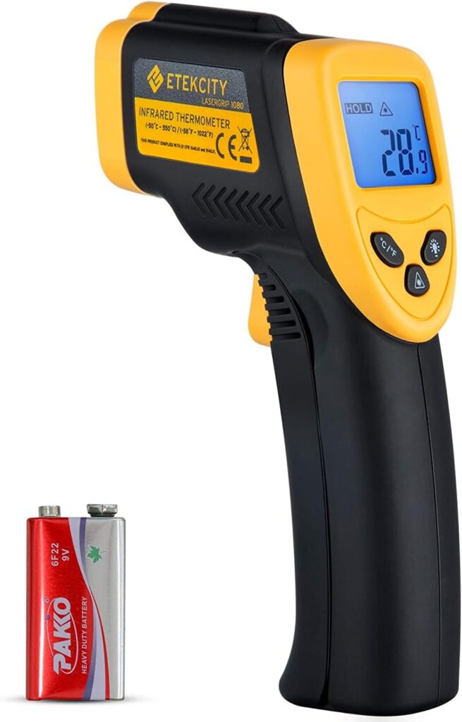 General Tools Digital Moisture Meter MMD7NP - Humidity Sensor- Pinless and Non-Invasive